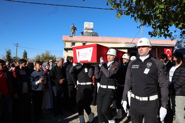 Afyonlu Bakan Göktaş  Şehit Polis Musa Erdem'in Cenazesine Katıldı