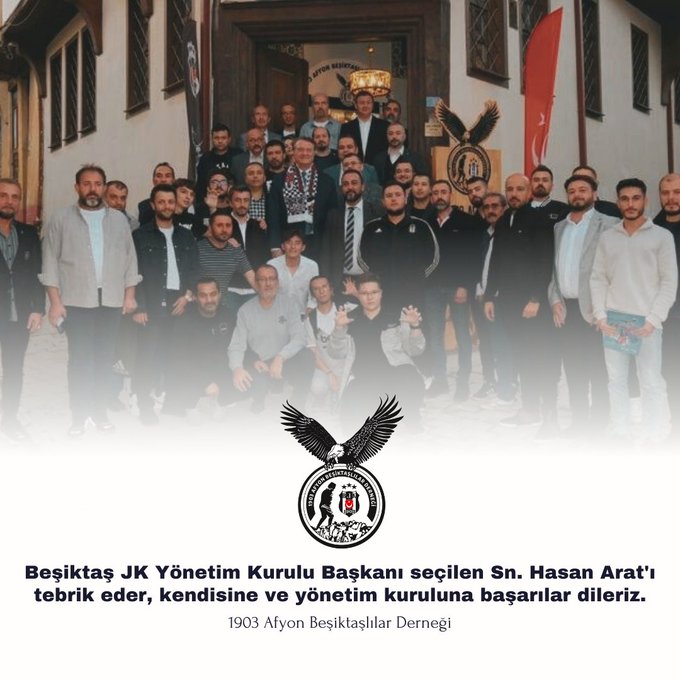 Afyonlu Karakartallar Yeni Başkan  Hasan Arat'ı Tebrik Etti