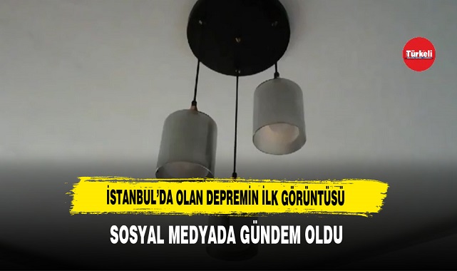 Korkutan İstanbul Depreminin İlk Görüntüleri Ortaya Çıktı