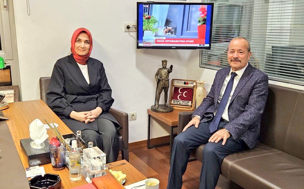 Taytak Valİ Yiğitbaşı'nı Gazi Meclis'te ağırladı