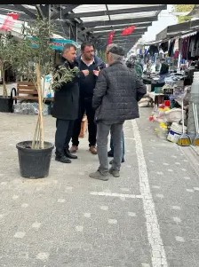 Belediye Başkanı Serkan Koyuncu'dan Pazar Esnafı ve İlçe Esnaflarına Ziyaret