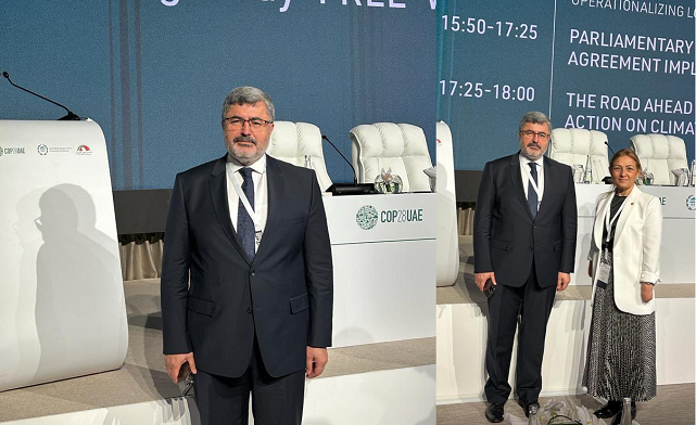 AK Partili Ali Özkaya Dubai'de