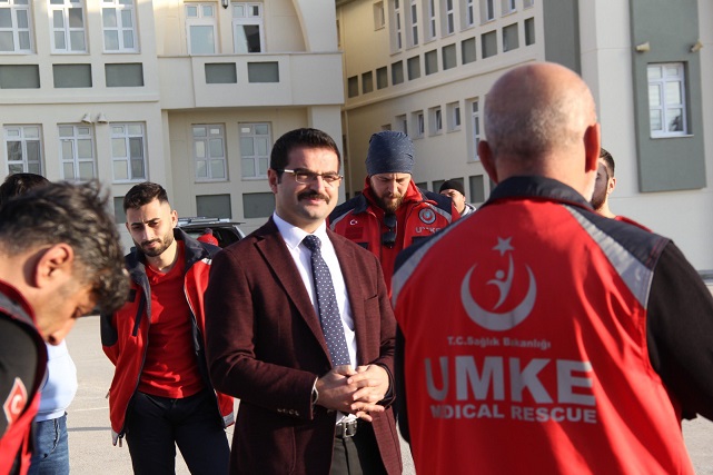 Şuhut Kaymakamı Harun Reşit Han Paramedik Öğrencileriyle Bir Araya Geldi