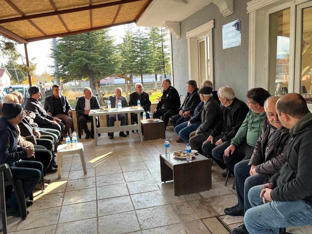 Kaymakam Duru vatandaşlarla bir araya geldi