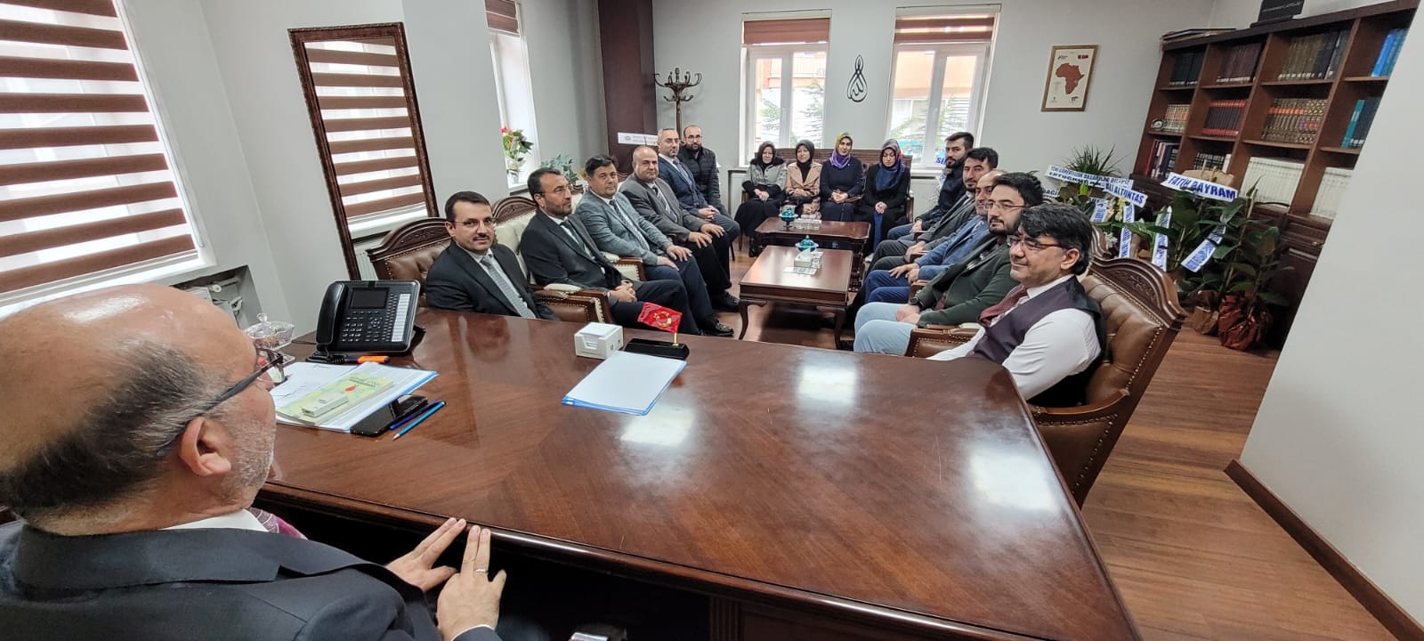 İl müftüsü  İmamoğlu  KYK Yurtlarında görevli hocaları ağırladı
