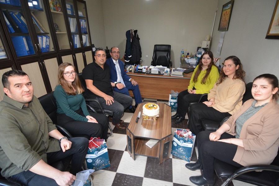 Başkan Çöl mühendisleri ziyaret etti
