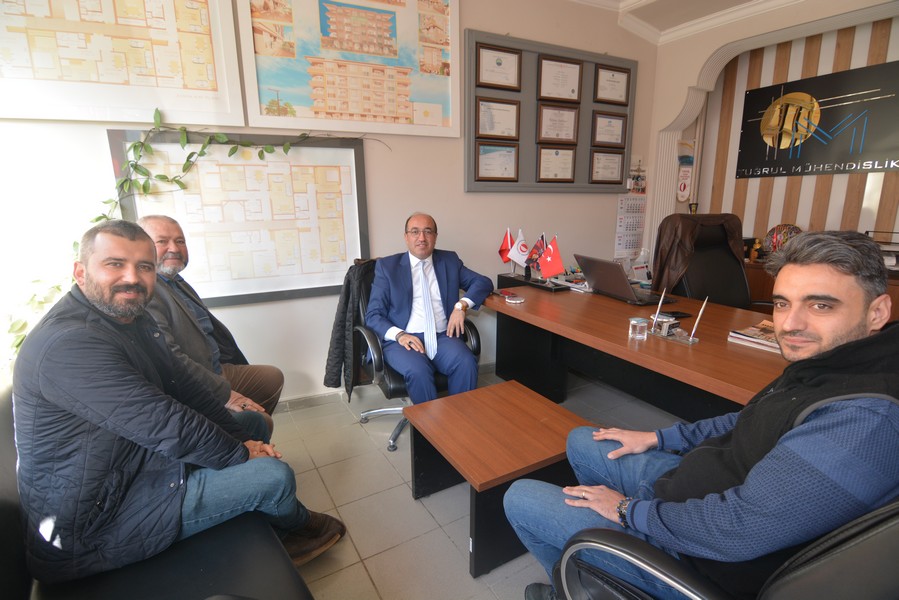 Başkan Çöl mühendisleri ziyaret etti