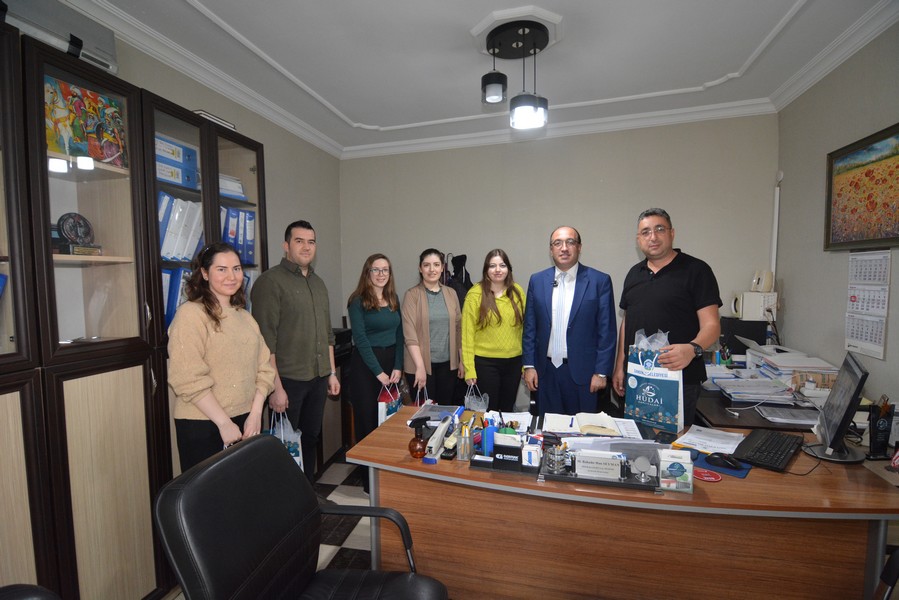 Başkan Çöl mühendisleri ziyaret etti