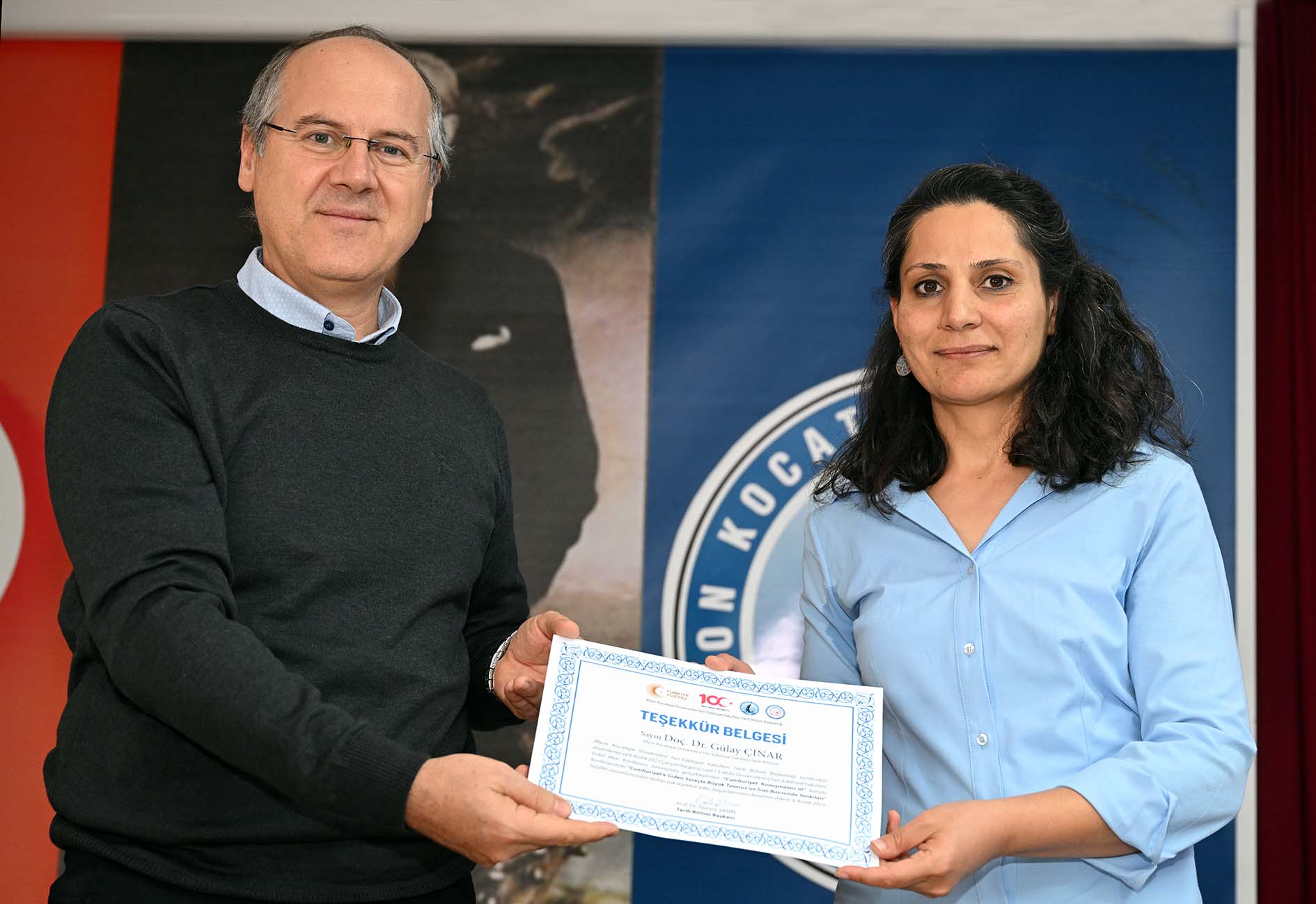 AKÜ’de Cumhuriyet Konuşmaları 3.konferansı düzenlendi