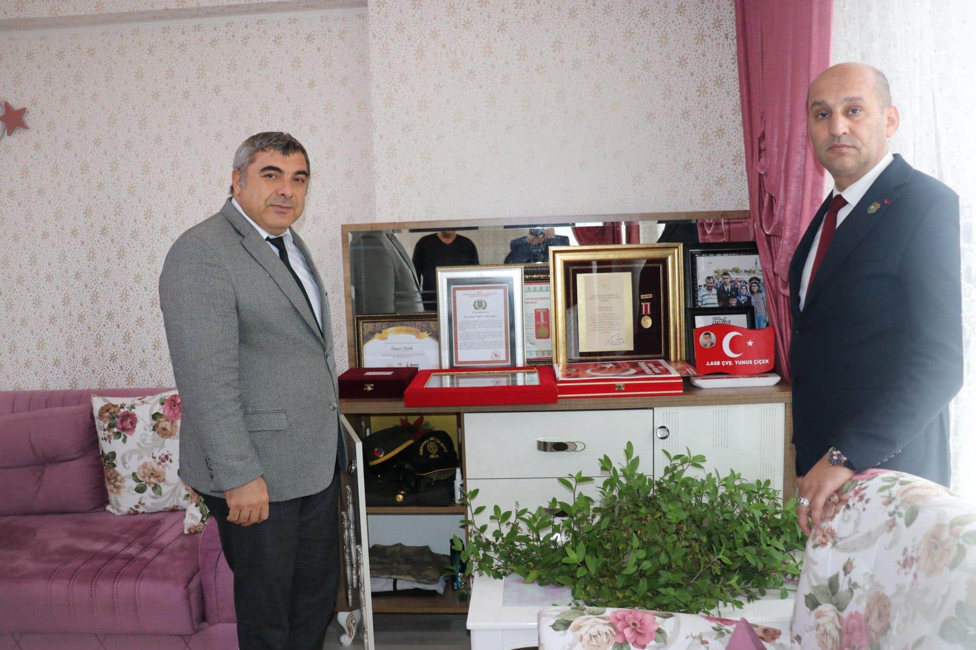 Şehidimize Vefa Duygusal Anlar Yaşattı...