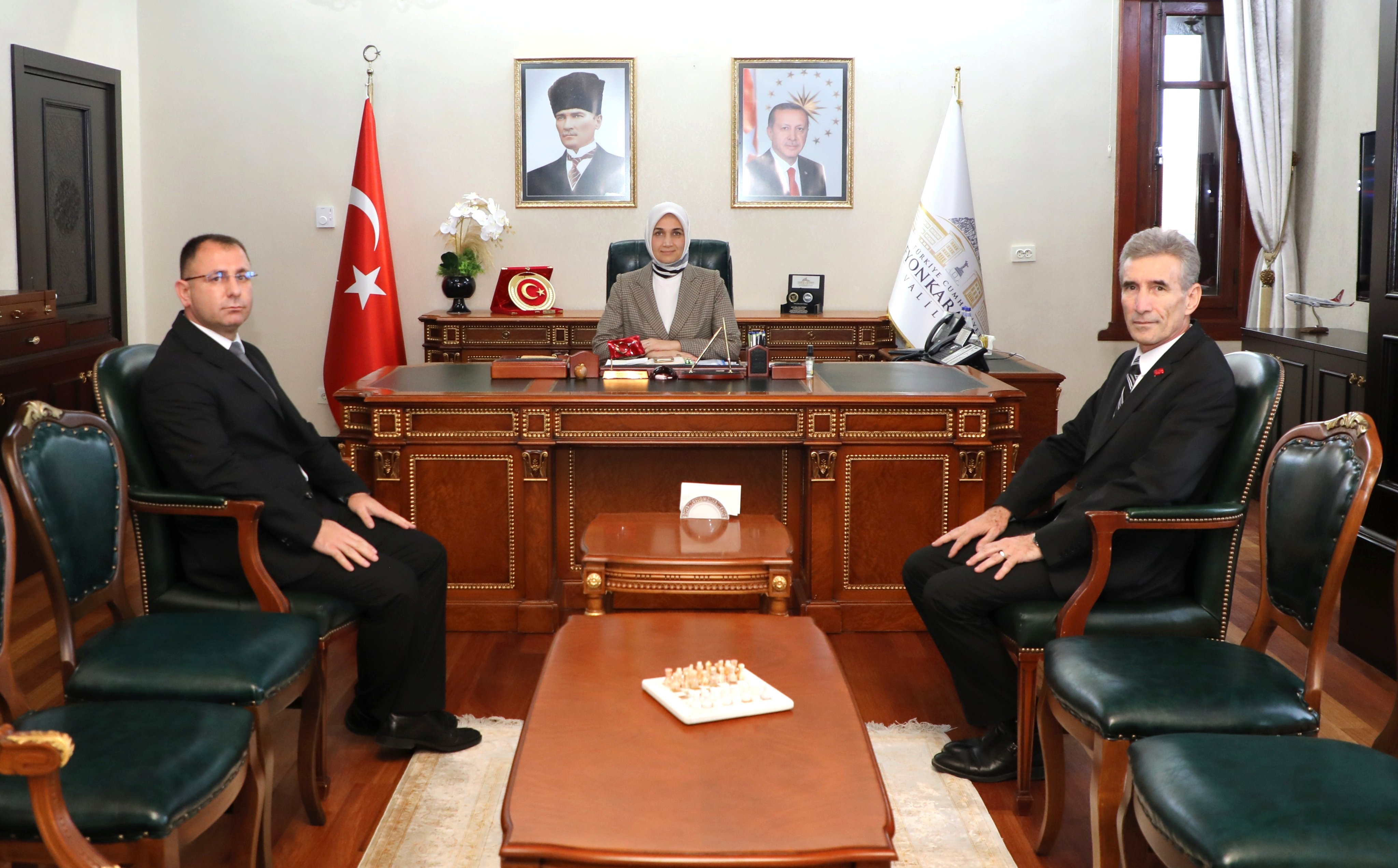Sümer ve Yayla’dan nezaket ziyareti