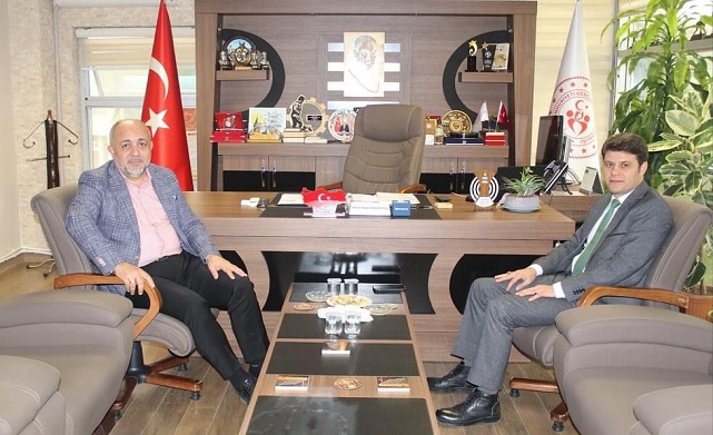Kaymakam Çengel’den Kasapoğlu’na Ziyaret. Gündem Sandıklı Gençliği Oldu