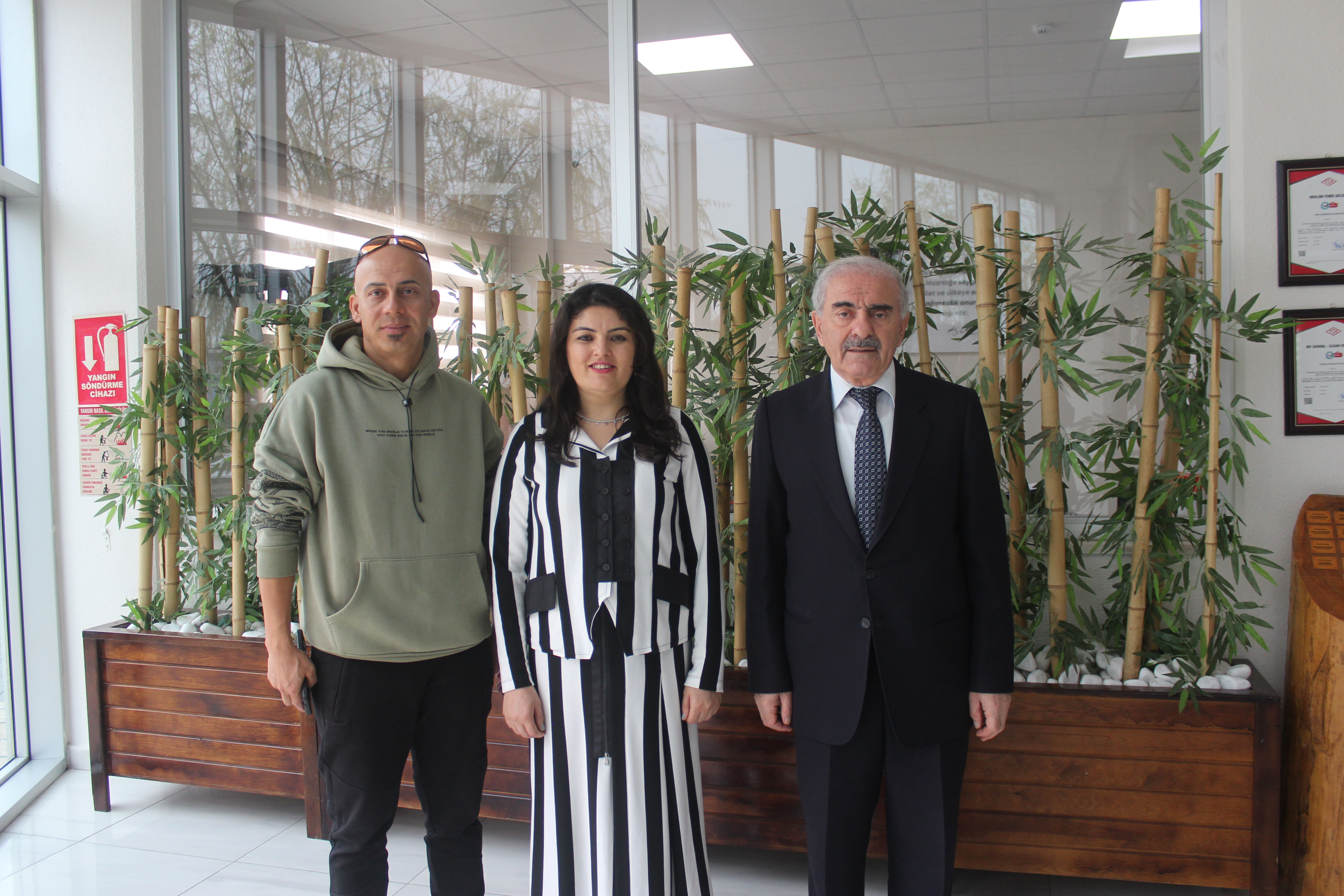 "RSP  MİLLİ SPORCU ÖĞRETMEN KÜBRA SALTIK'I AĞIRLADI"
