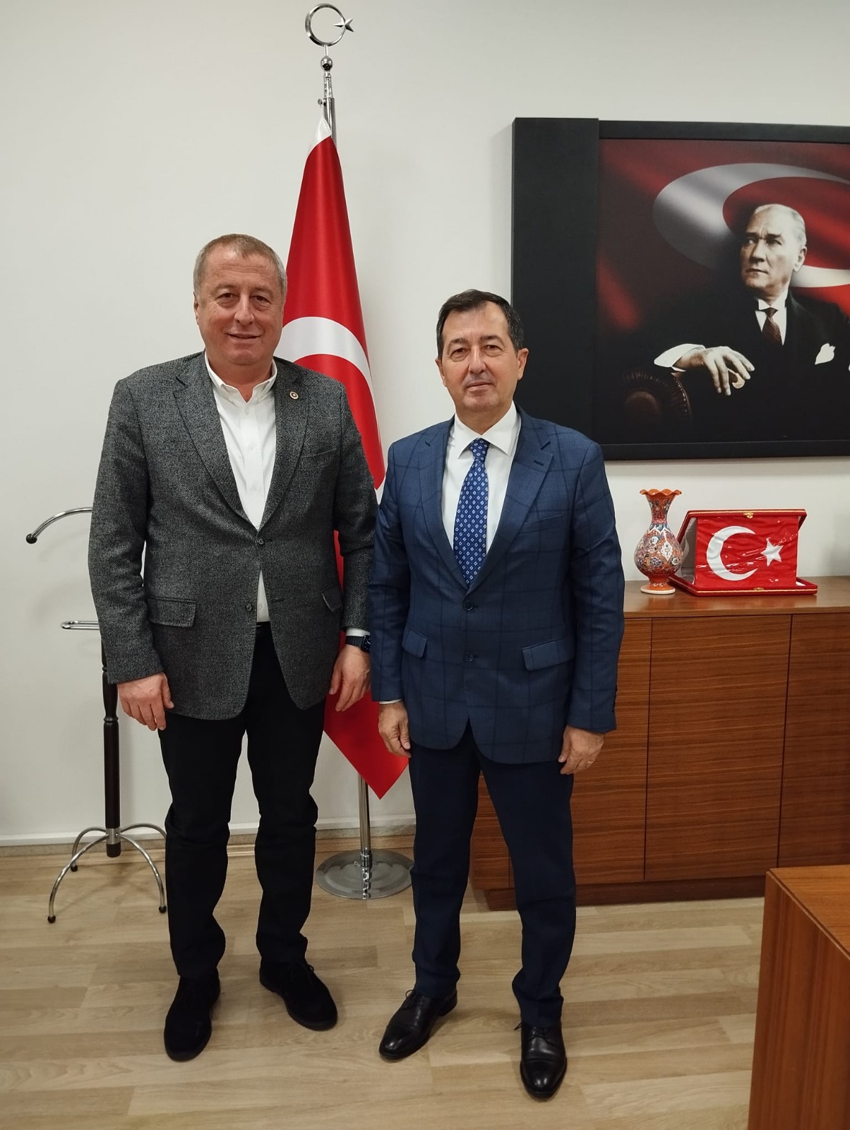 İYİ Parti'den İl Sekreteri Sarı'ya Geçmiş Olsun Ziyareti