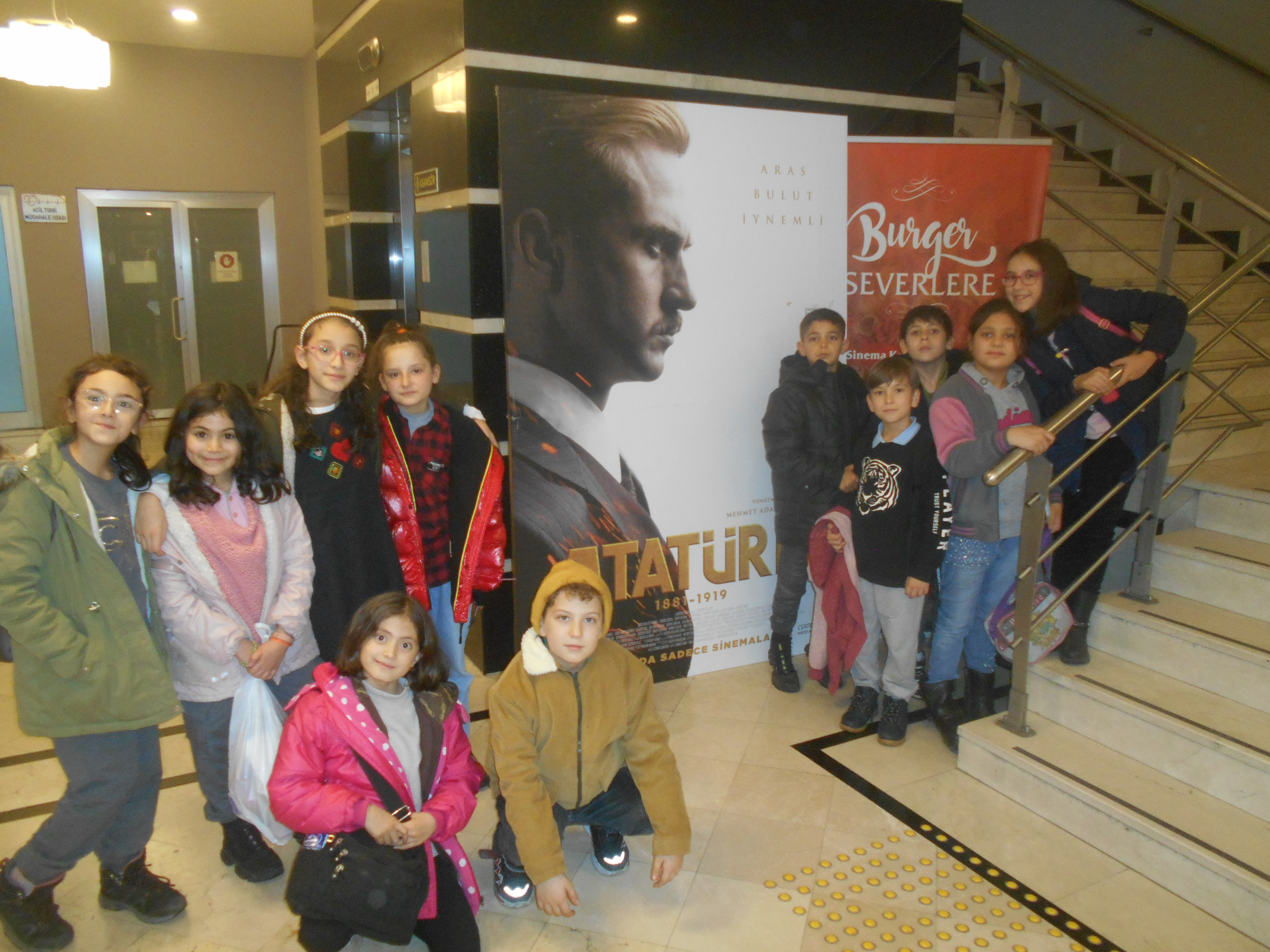 Minikler sinema filminde buluştu