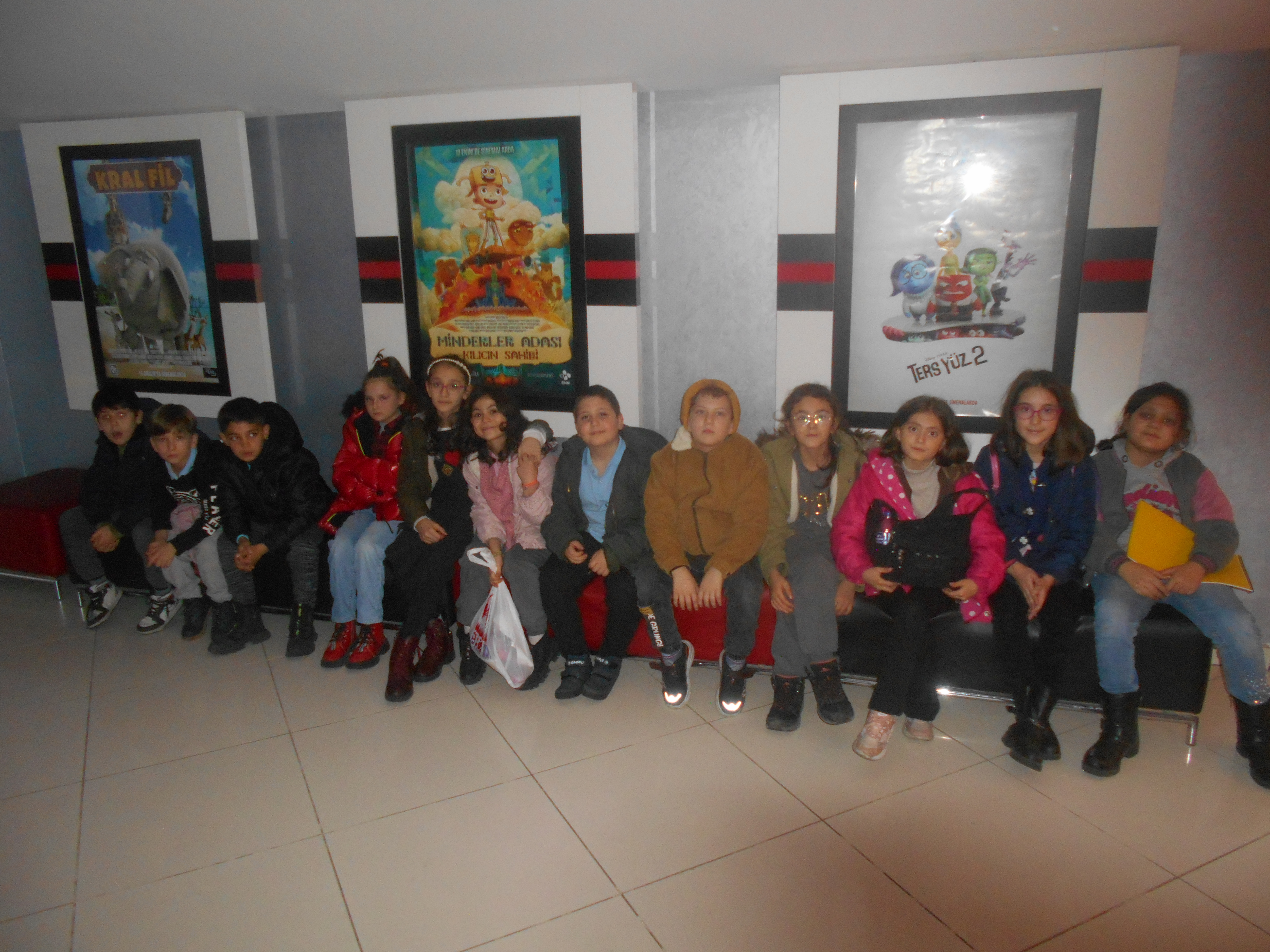 Minikler sinema filminde buluştu