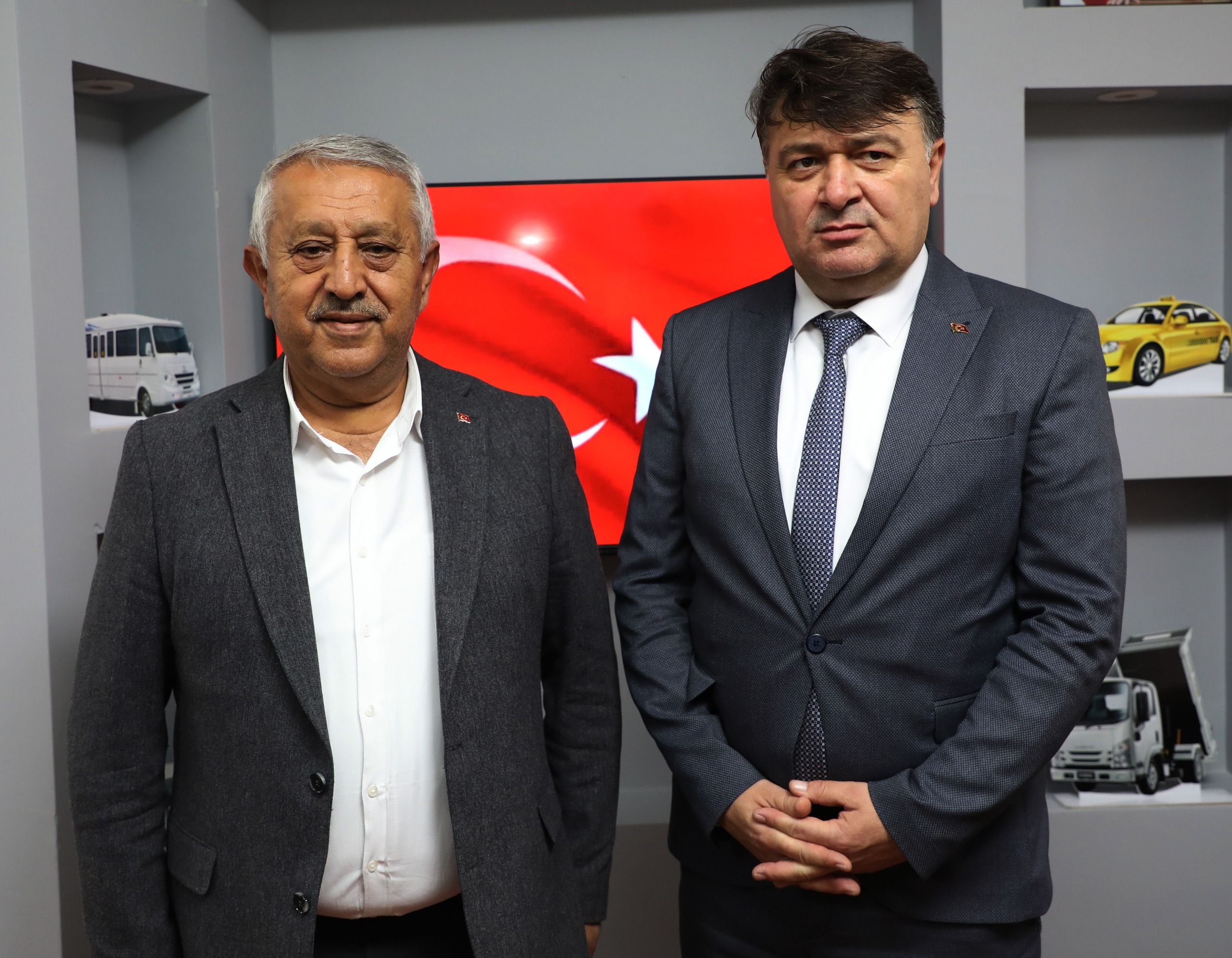 Zeybek Başkan'dan şoförler odasına ziyaret