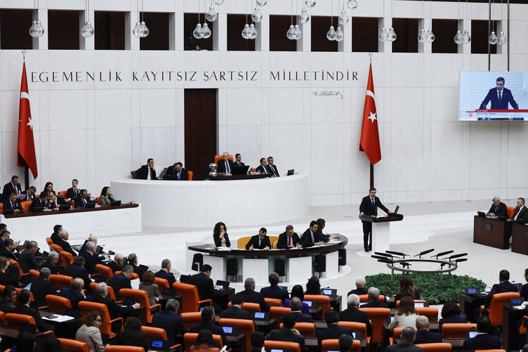 Yılmaz; TBMM Genel Kurulunda 2024 Yılı Bütçesini Sundu