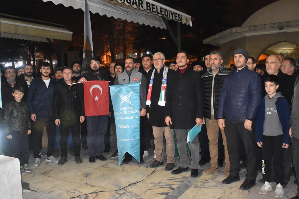 AFYON’DA TÜGVA’DAN AMERİKAYA SERT TEPKİ!