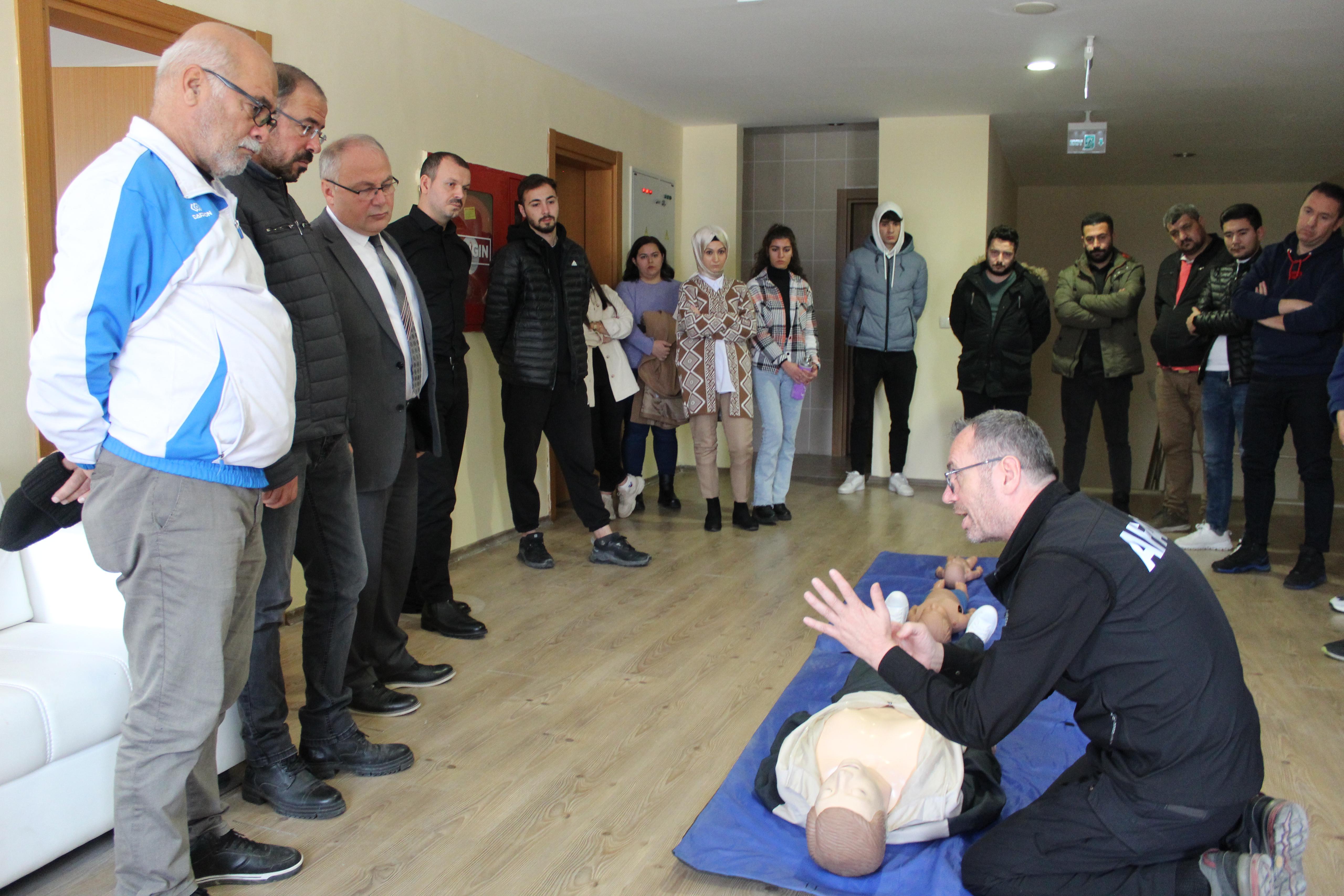 GSB personeline AFAD eğitim verdi