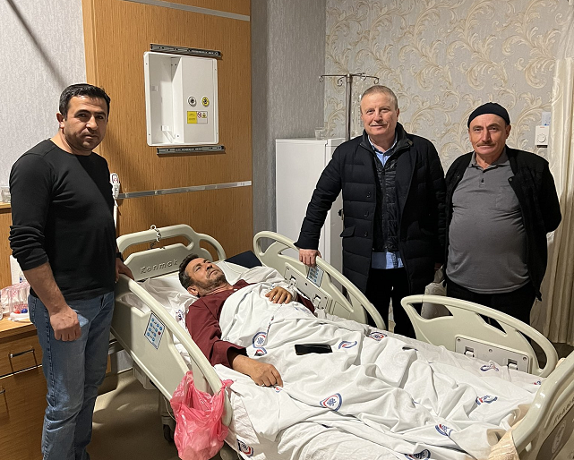AK Partili Mahmut Koçak Hasta Ziyaretlerinin Önemine Dikkat Çekti