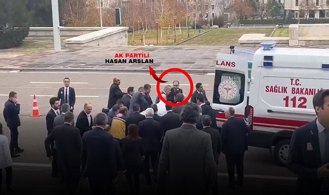 Kalp Krizi Geçiren Saadet Partisi  Vekili Hasan Bitmez'e İlk Müdahale AK Partili Hasan Arslan'dan Geldi