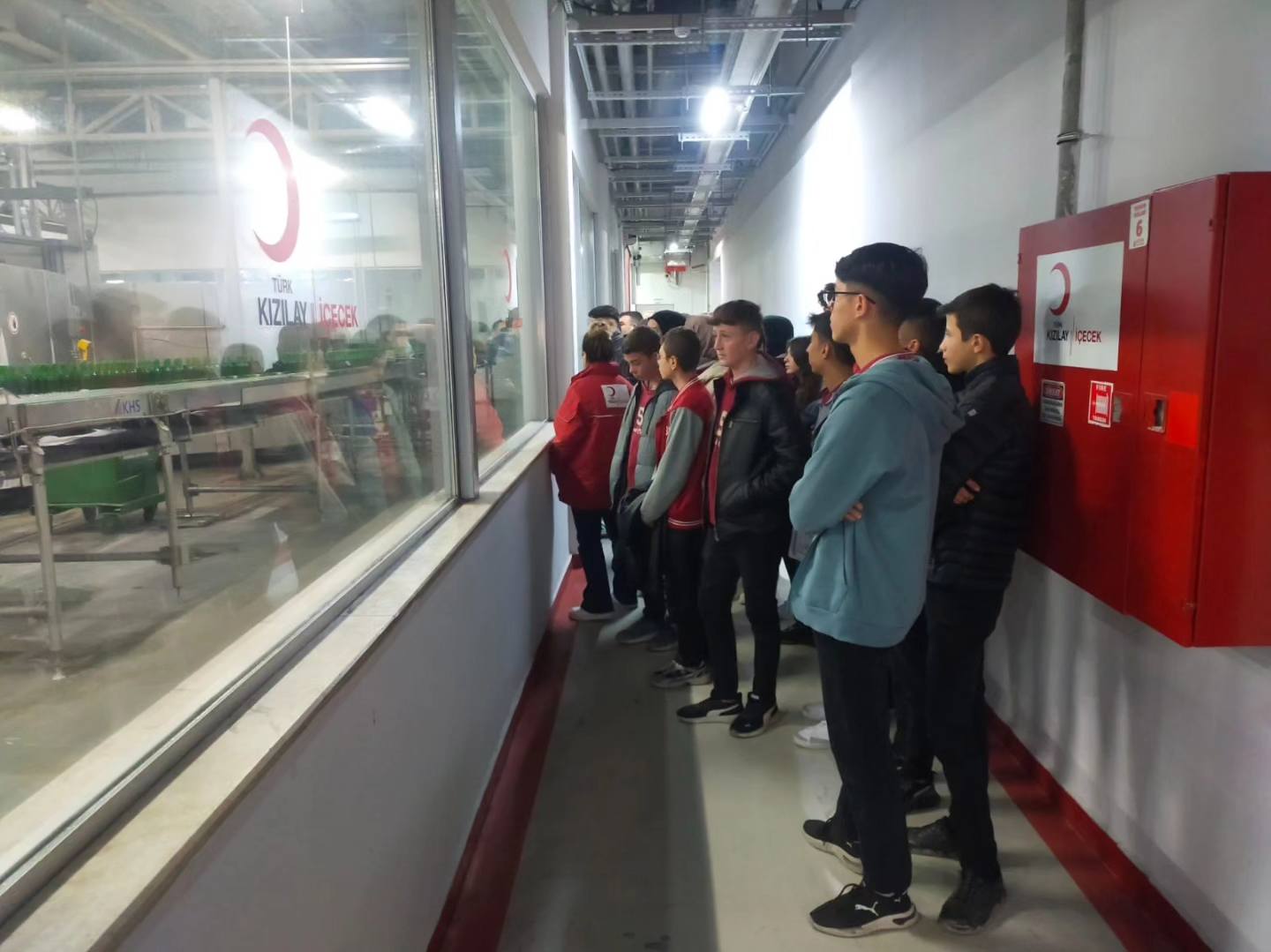 Rsp Kızılay Maden Suyu Fabrikasına Teknik Gezi Düzenledi