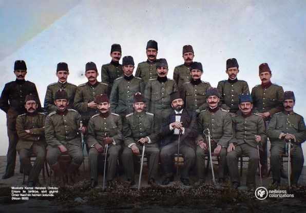 TARİHİN TOZLU SAYFALARINDAN  TÜRK SUBAYI  PORTRESİ :ÖMER NACİ BEY