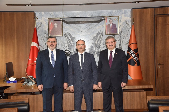 AK Partili Yurdunuseven ve Özkaya Karayolları Genel Müdürünü Ziyaret Etti