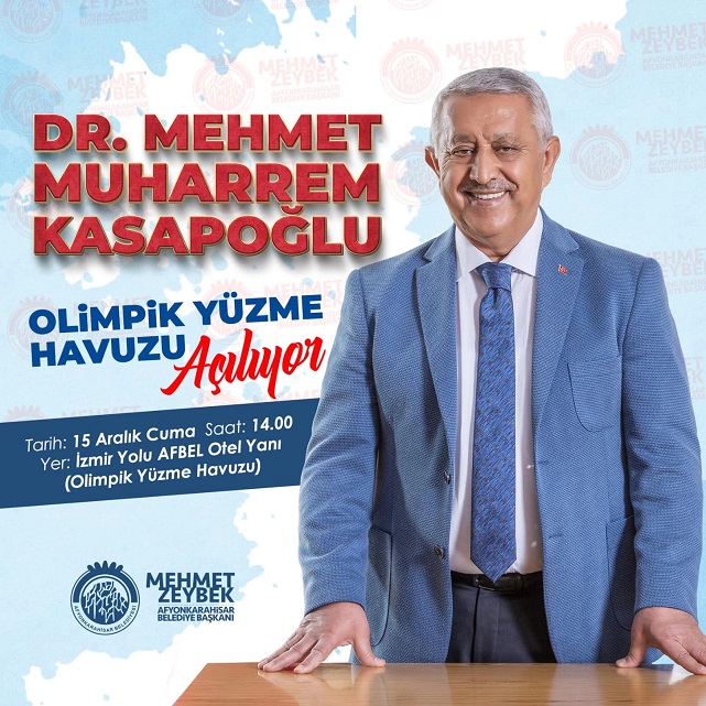 Afyon'da Bir Hizmetin Daha Açılışı Yapılacak...Eski Bakan Açılışa Gelecek