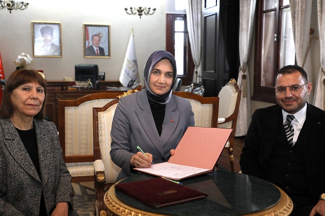 İmzalar Atıldı Protokol Hazırlandı. Afyon'a Bir Okul Daha Kazandırıldı