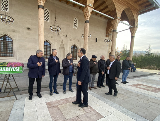 AK Partili Arslan Nakilcioğlu'nun Cenazesine Katıldı.