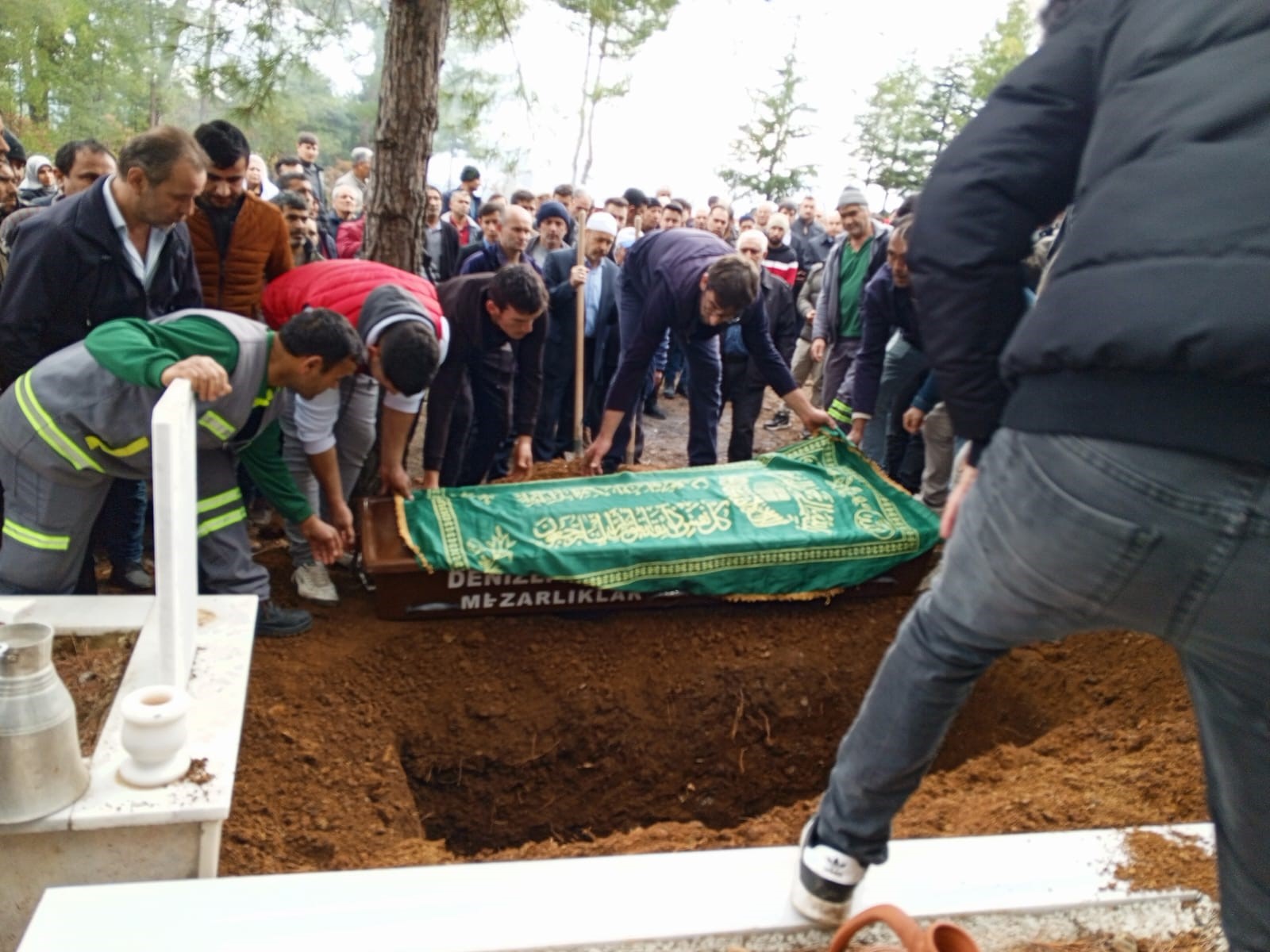 MADEN ŞEHİDİNE SON GÖREV