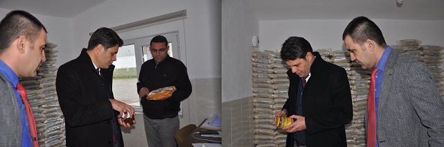 Kaymakam Çengel  Sandıklı TMO'yu Ziyaret Etti