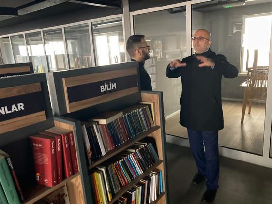 Müftü İmamoğlu ilim yuvasını ziyaret etti