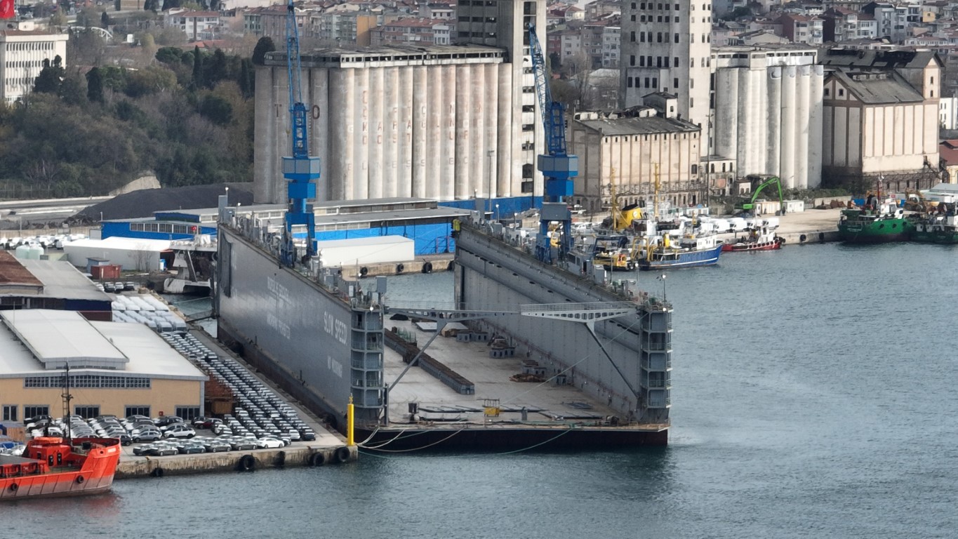Rusya için üretildi Haydarpaşa Limanı’nda görüntülendi