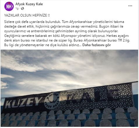 Kuzey Kale Taraftar Grubundan Zehir Zemberek Paylaşım