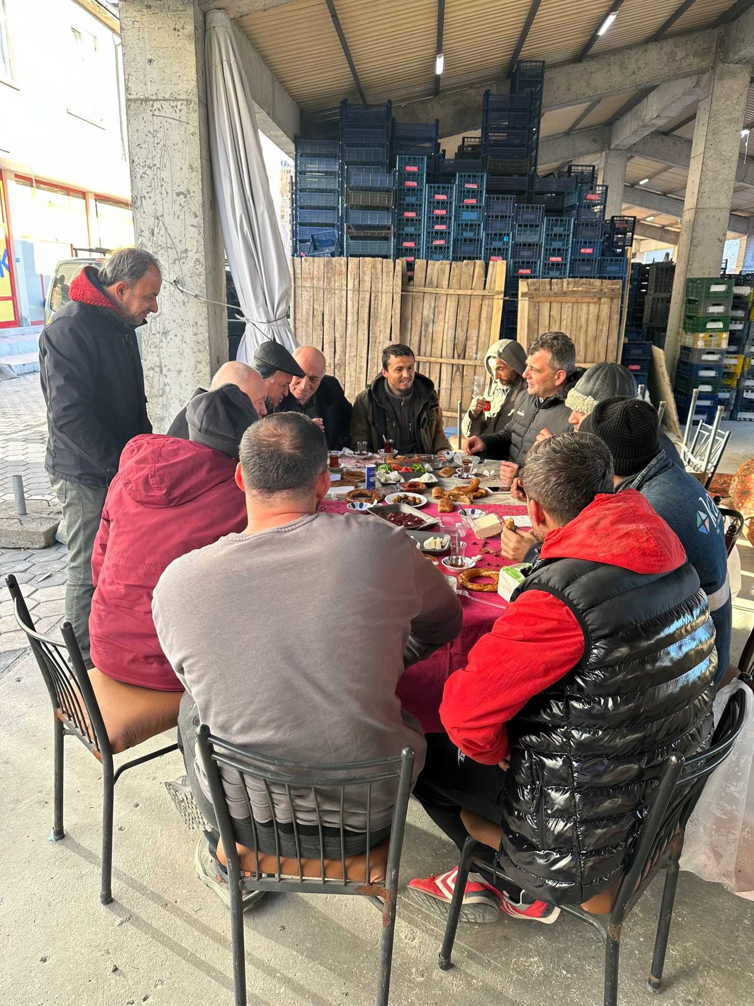 Başkan Koyuncu halkla iç içe