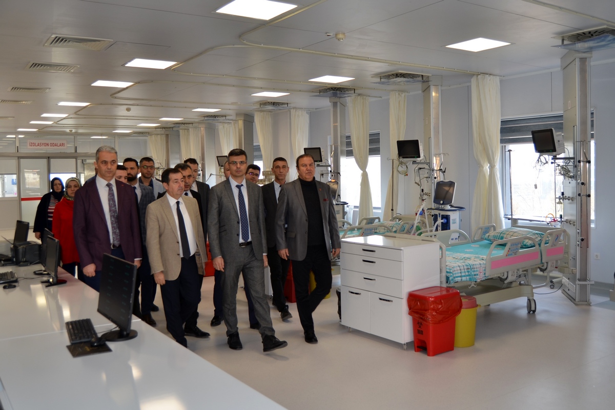 Devlet hastanesinde yoğun bakım servis yenilendi