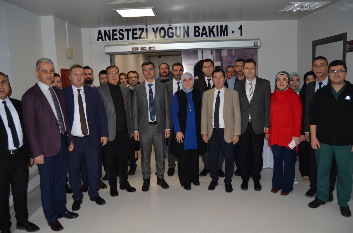 Devlet hastanesinde yoğun bakım servis yenilendi