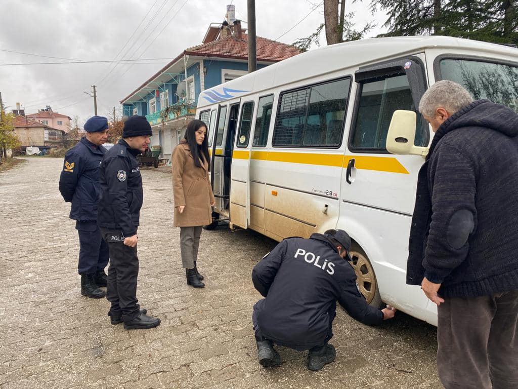Kızılören'de Kaymakam Adacı Denetimleri Yakından Takip Ediyor
