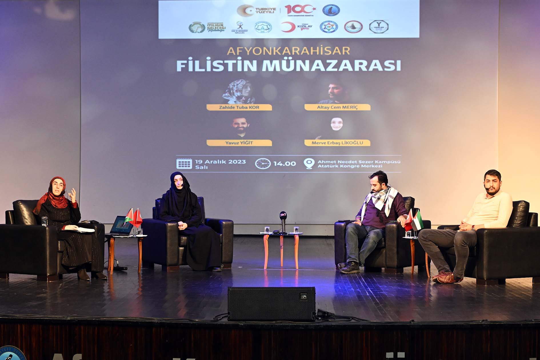 Afyonkarahisar Filistin Münazarası Düzenlendi