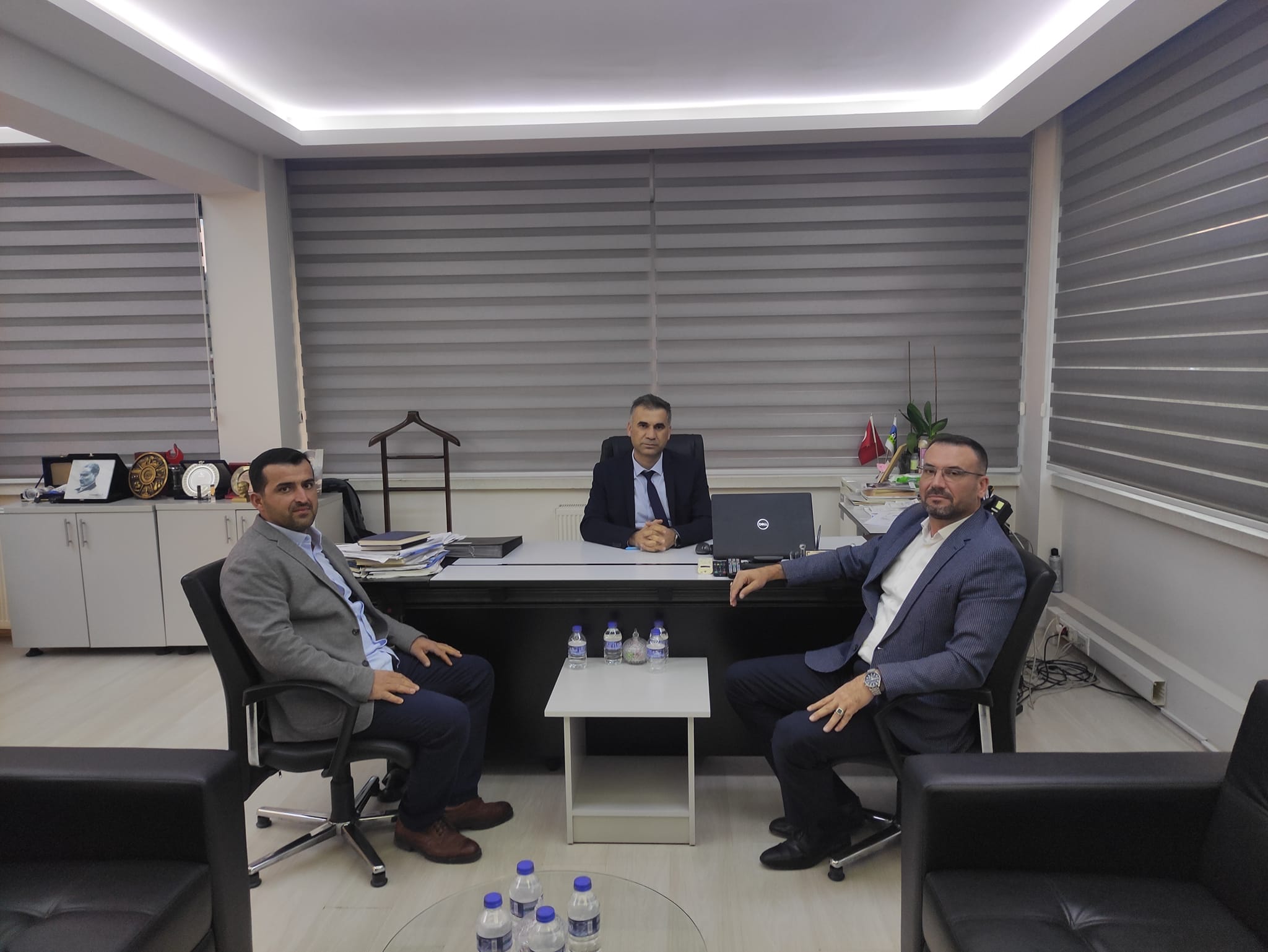 AK Partili Kök'ten Doğalgaz Müdürü Gezer'e Ziyaret