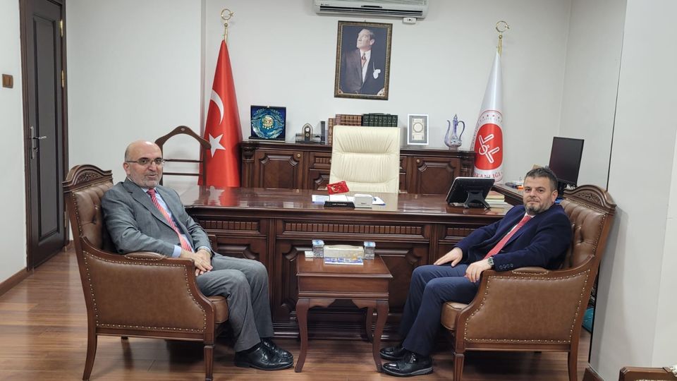 Tkdk Afyon İl Koordinatöründen İl Müftüsü İmamoğlu’na Ziyaret
