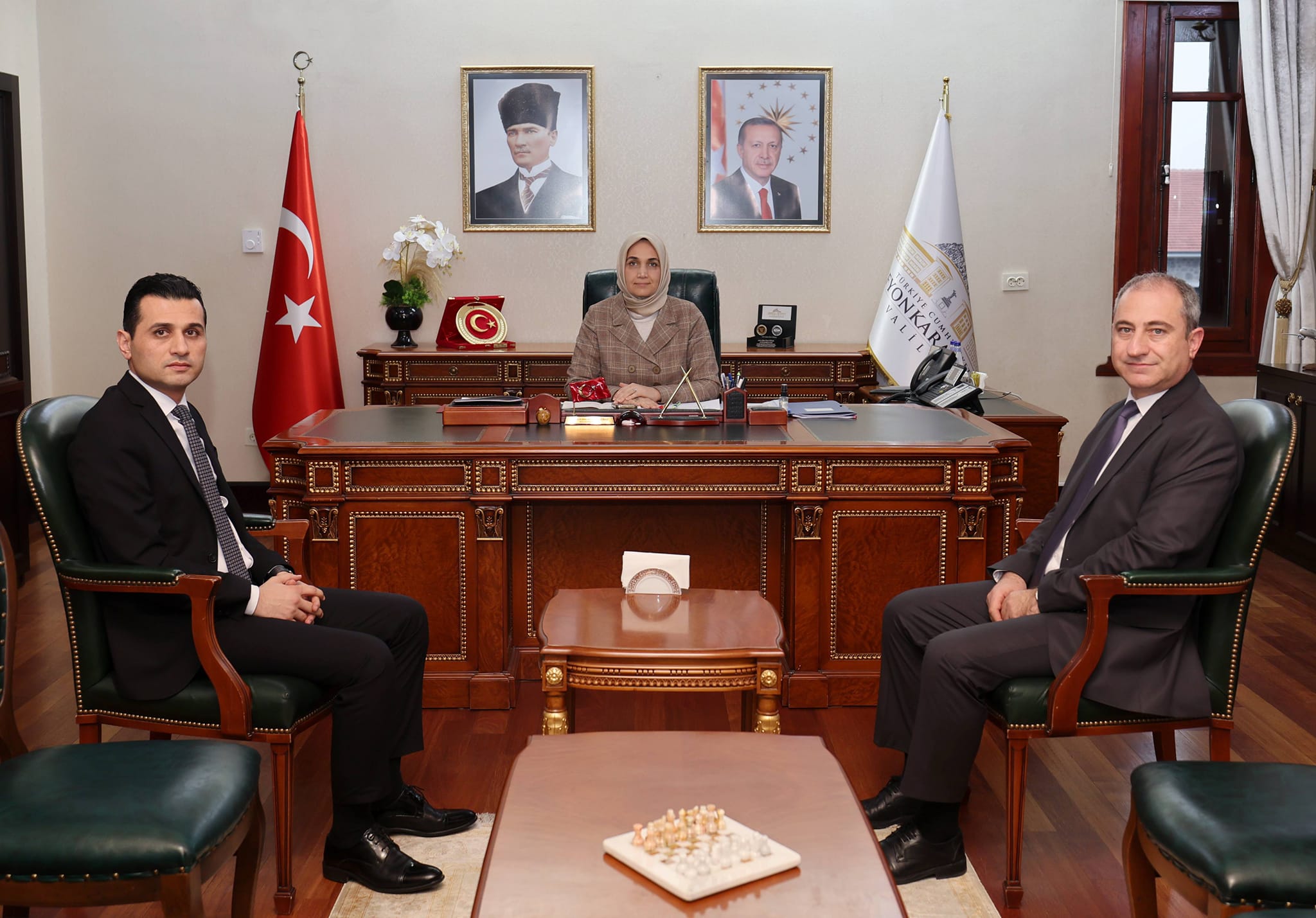 Halk Bankası  Yetkililerinden Vali Yiğitbaşı'ya Ziyaret