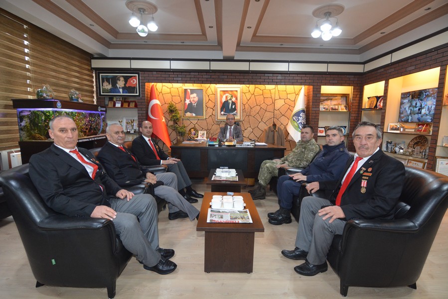Tuğgeneral Yöner Başkan Çöl'ü Makamında Ziyaret Etti
