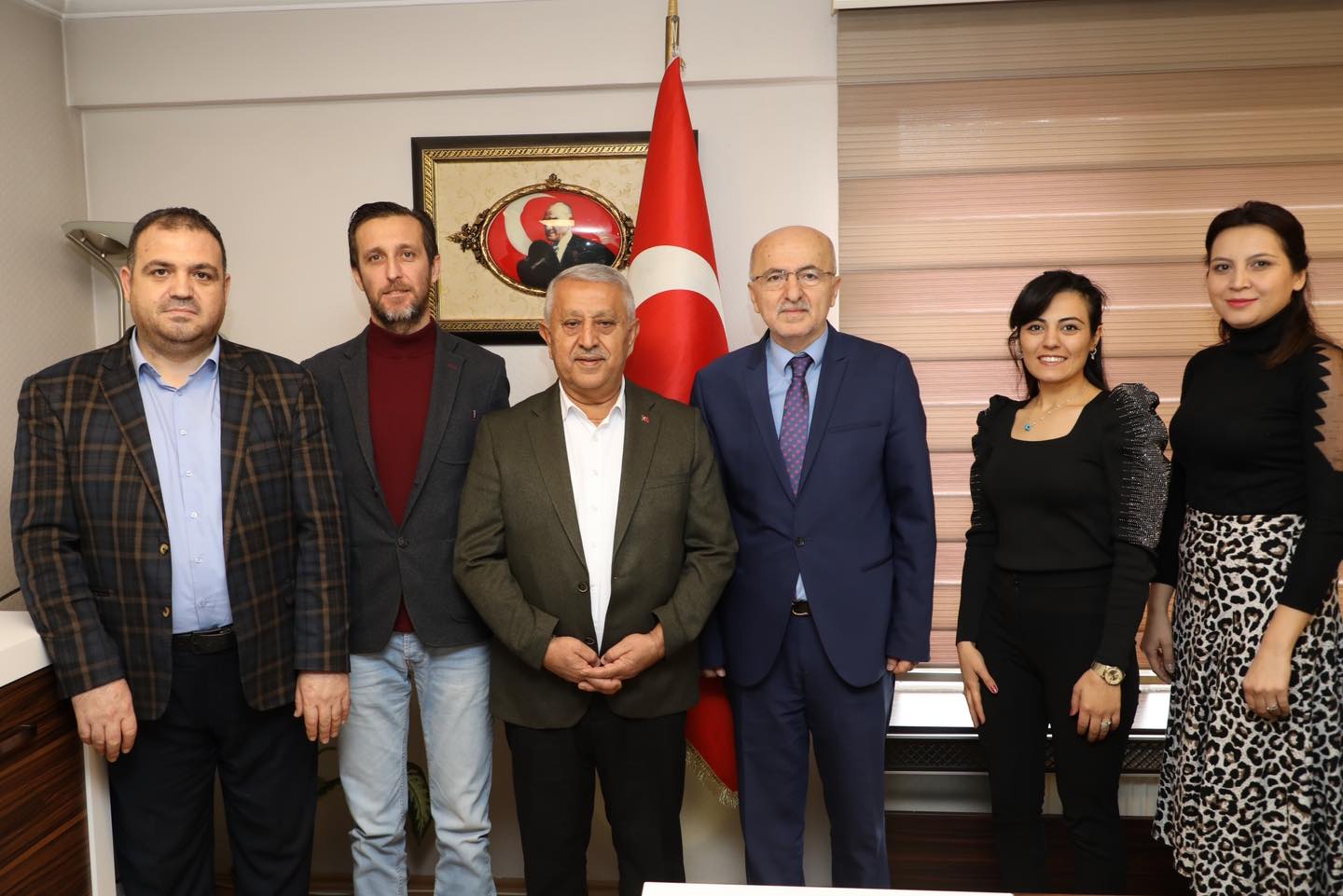 Başkan Zeybek'ten Başkan Sayar'a Ziyaret