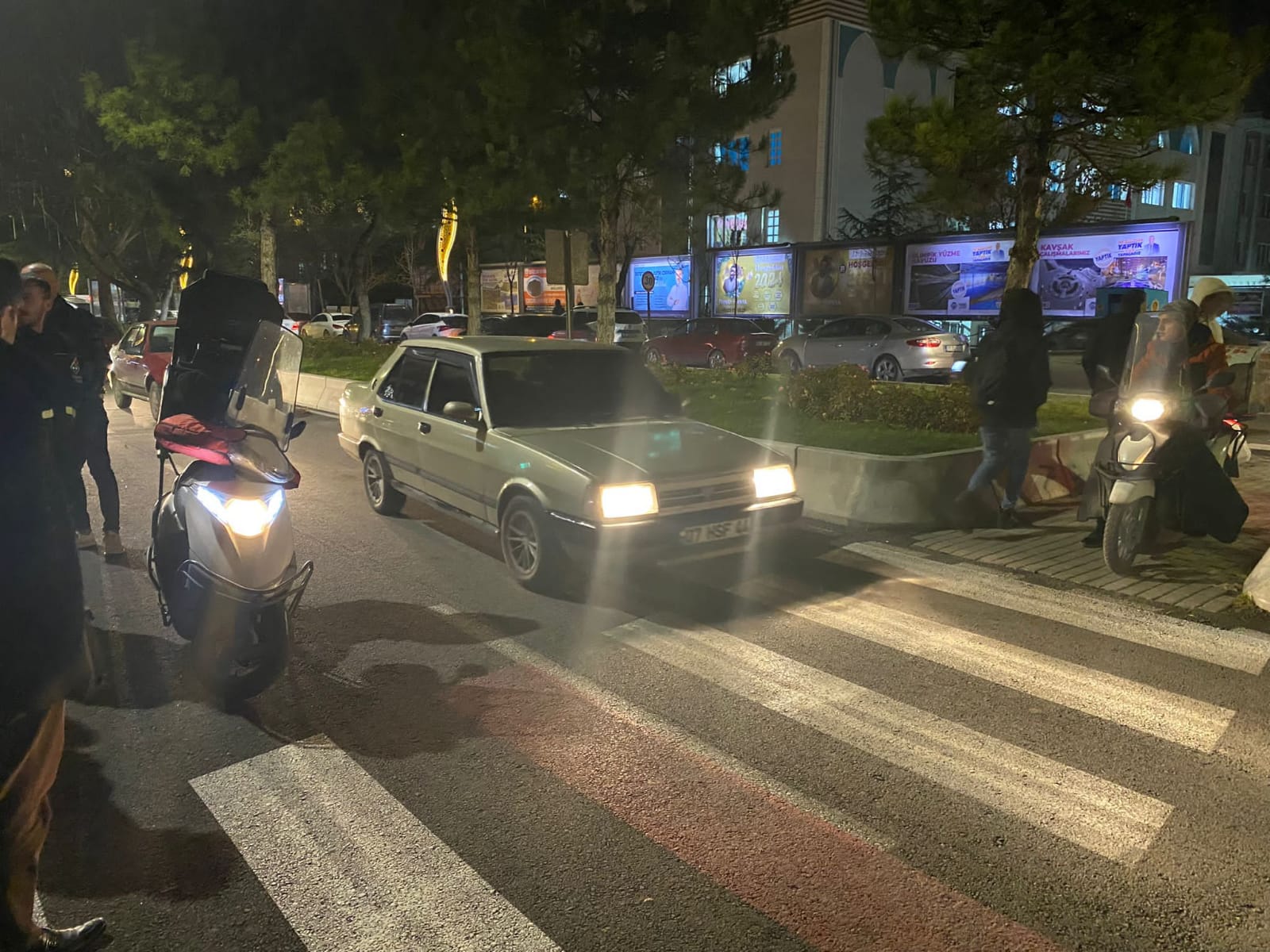 Yeşilyol'da kaza yaşlı kadın yaralandı