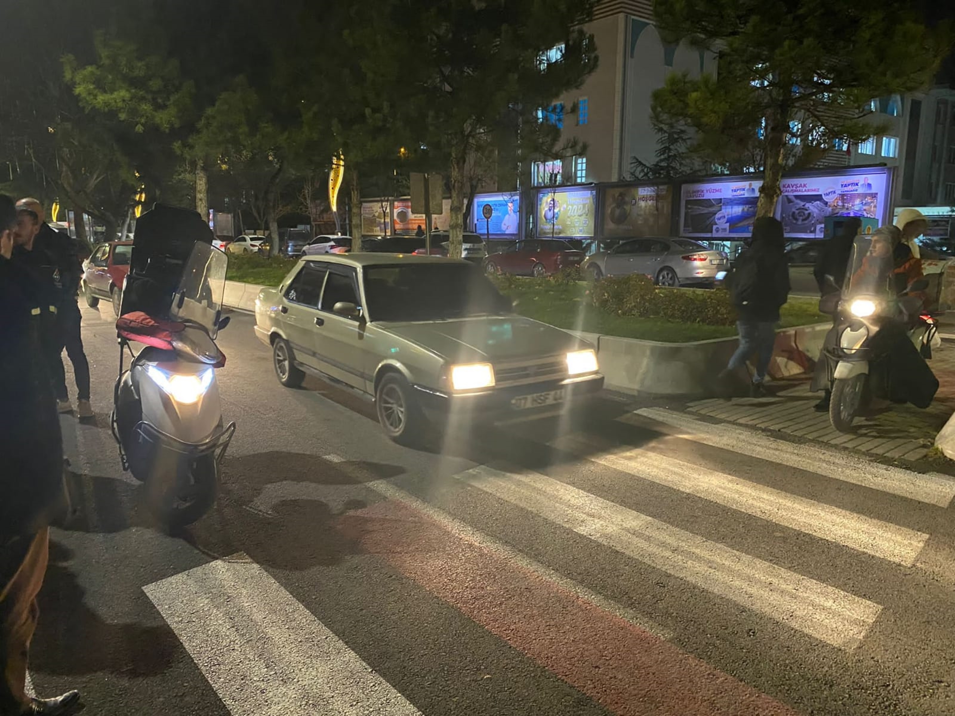 Yeşilyol'da kaza yaşlı kadın yaralandı