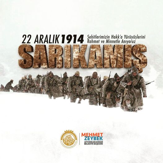 Başkan Zeybek Sarıkamış Şehitleri Andı